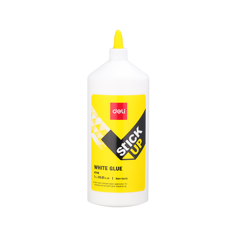 Deli White Glue 1000ml - Al Masam Stationery LLC