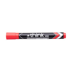 Deli Permanent Marker Bullet 1.5mm Red - Al Masam Stationery LLC