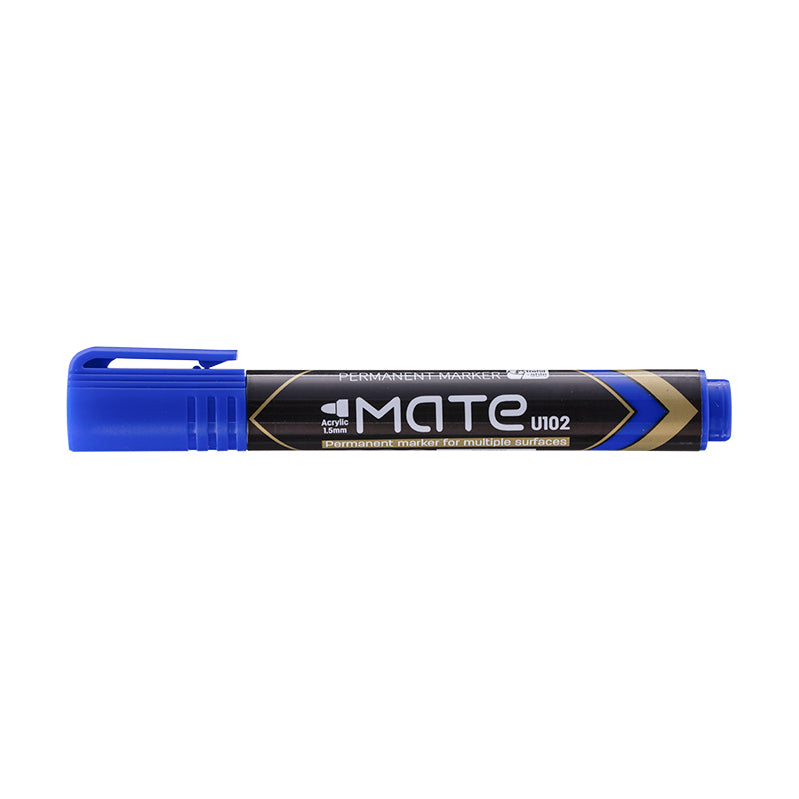 Deli Permanent Marker Bullet 1.5mm Blue - (EU10230) - Al Masam Stationery LLC