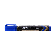 Deli Permanent Marker Chisel 1.5-5mm Blue - (EU10330) - Al Masam Stationery LLC