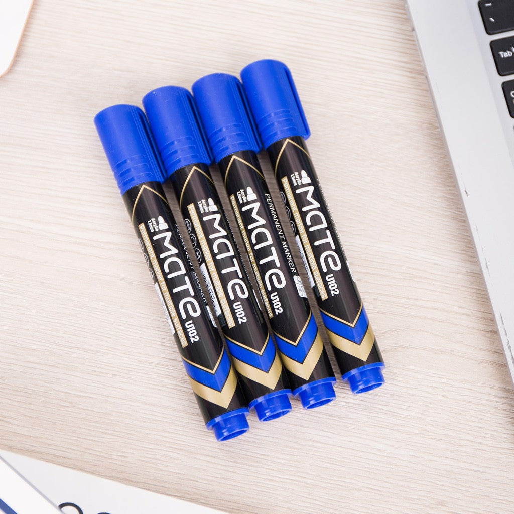 Deli Permanent Marker Bullet 1.5mm Blue - (EU10230) - Al Masam Stationery LLC