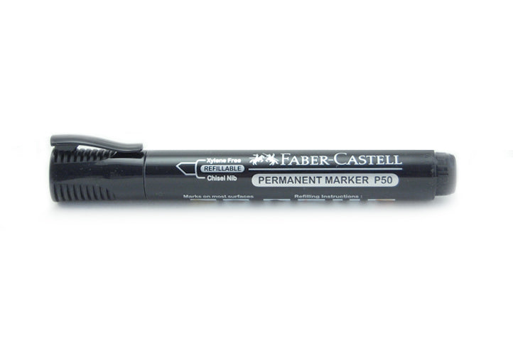 FABER-CASTELL Perm Marker P50 Chisel - Al Masam Stationery LLC