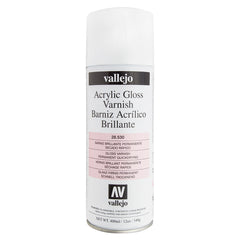 VALLEJO AEROSOL GLOSS VARNISH 530-400ML. - Al Masam Stationery LLC