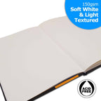 Zeiler HARDBACK MIXED MEDIA CASE BOUND SKETCHBOOK-A4 - Al Masam Stationery LLC