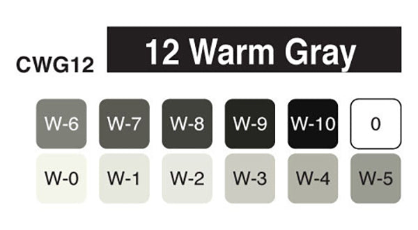 Copic Marker Grey Set Wg - Al Masam Stationery LLC