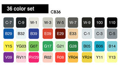 Copicmarker 36Pc - Basic Set - Al Masam Stationery LLC