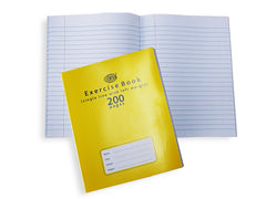 NoteBook 200pgs Single Line with Left Margin