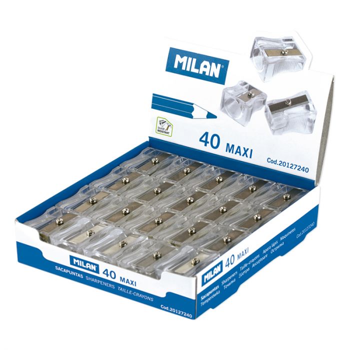 Milan MAXI Pencil Sharpeners - Al Masam Stationery LLC