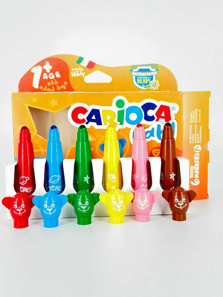 42815-BABY TEDDY MARKER 1+ 6PCS