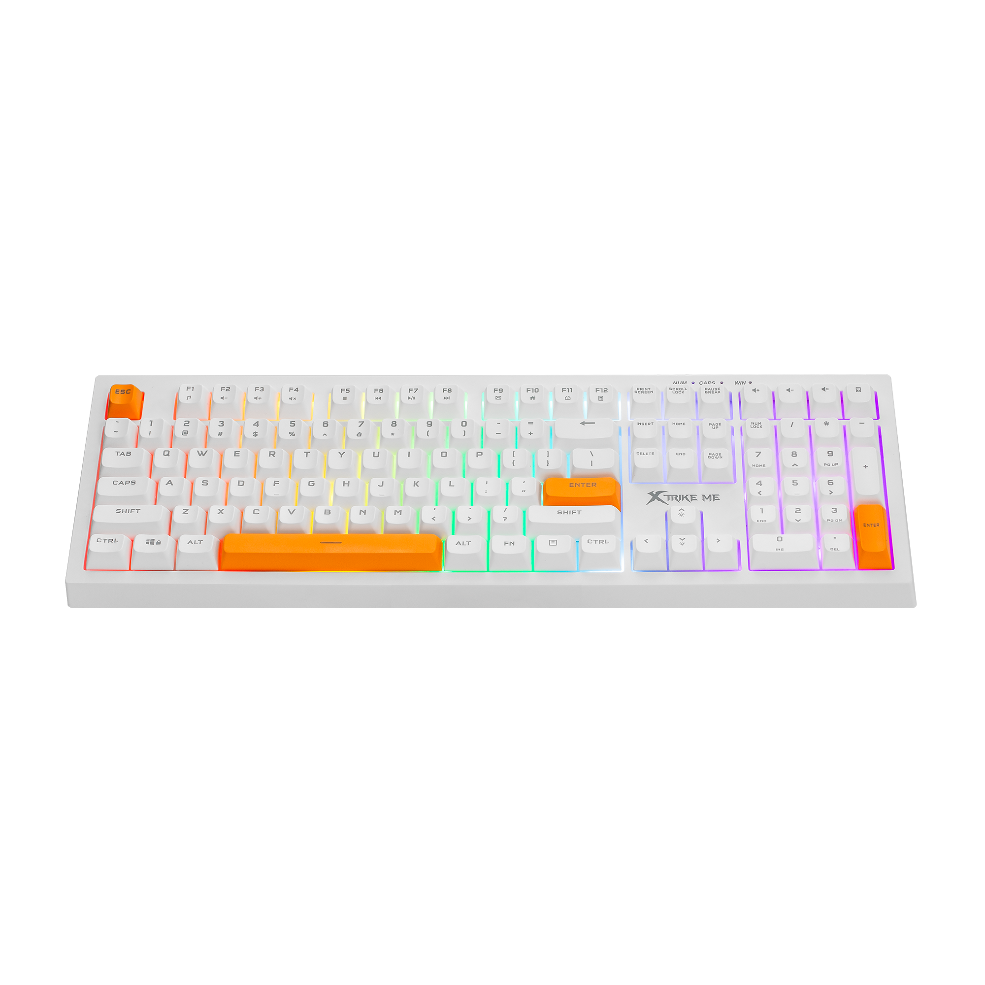XTRIKE ME KB-512 (White) Wired Keyboard - Al Masam Stationery LLC Main image