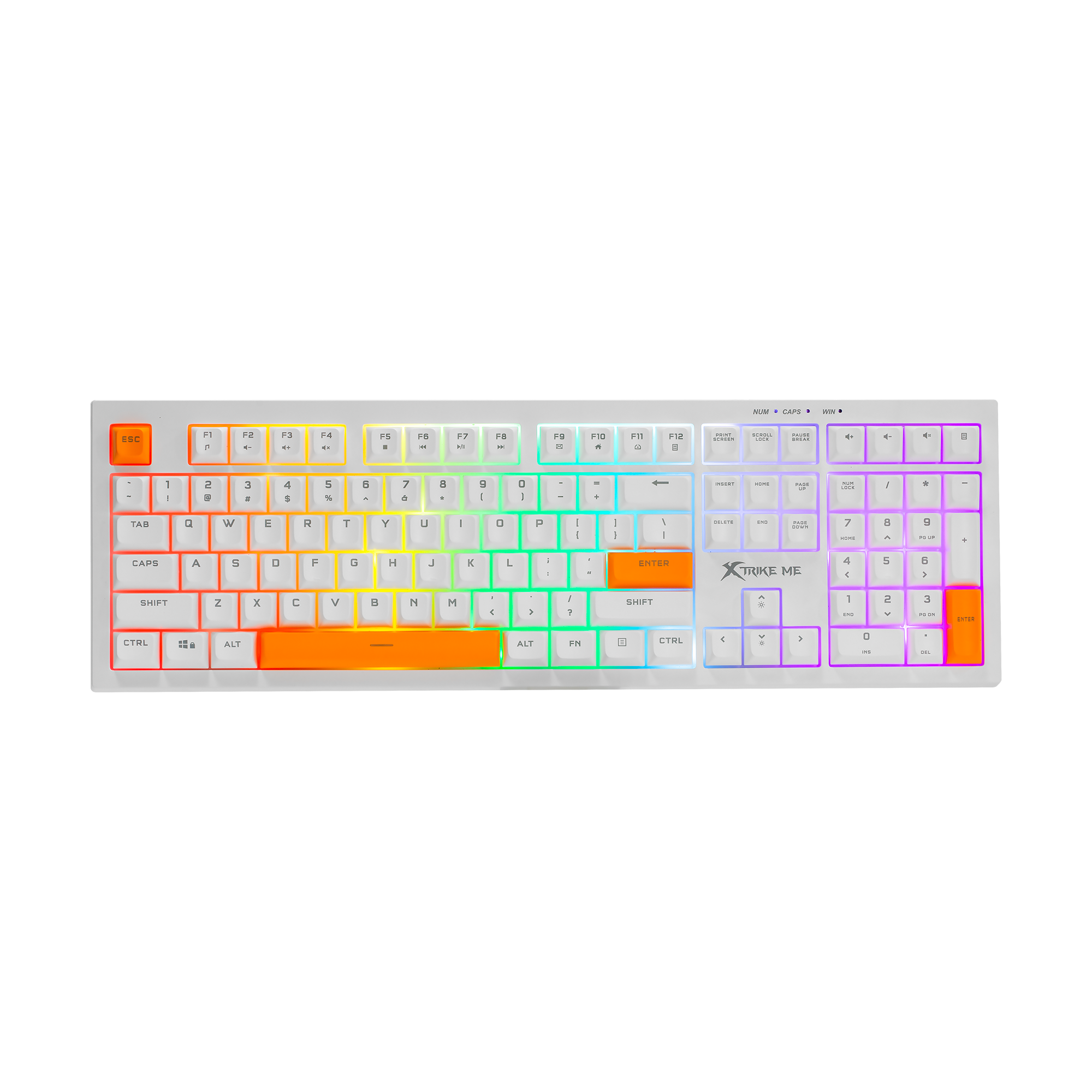 XTRIKE ME KB-512 (White) Wired Keyboard Secondary image