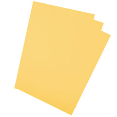 SADIPAL SIRIO Card Board Colour Sheets A4-21x29.7cm-170GMS-Gold Yellow - Al Masam Stationery LLC