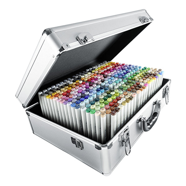 Copic Sketch Presentation Suitcase With 358Colors - Al Masam Stationery LLC