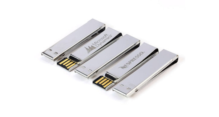 Metal Clip USB - Model 1 - Al Masam Stationery LLC