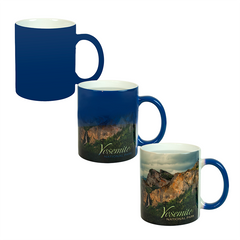 Color Changing Mugs (Matt Finish Blue) - Al Masam Stationery LLC