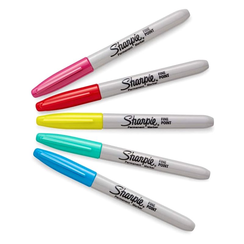 Sharpie Fine Point Permanent Marker Assorted 24 Pieces - (SP-1956292) - Al Masam Stationery LLC