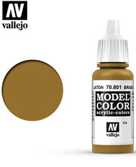 Vallejo 174:MODELCOLOR 801-17ML. BRASS - Al Masam Stationery LLC