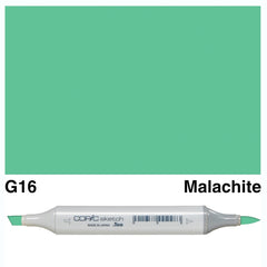 Enhance your artwork with the COPIC SKETCH MARKER G 16 MALACHITE. With its vibrant green color and high-quality ink, this marker allows for smooth and precise coloring. As a trusted brand among artists, COPIC ensures long-lasting, fade-resistant results. Perfect for adding depth and dimension to any design.