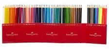 FABER-CASTELL Redline Classic Colour Pencil 60 with Colouring Book - Al Masam Stationery LLC