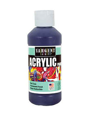 SARGENT ACRYLIC REGULAR 8 OZ / CB VIOLET / SPECTRAL VIOLET - Al Masam Stationery LLC