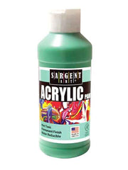 SARGENT ACRYLIC REGULAR 8 OZ / CB EMERALD GREEN