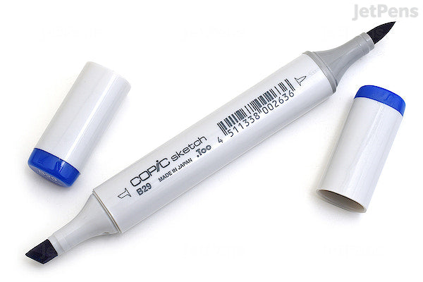 B 34 Manganess Blue Copic Wide Marker - COP WIDEB34 - Al Masam Stationery LLC Main image