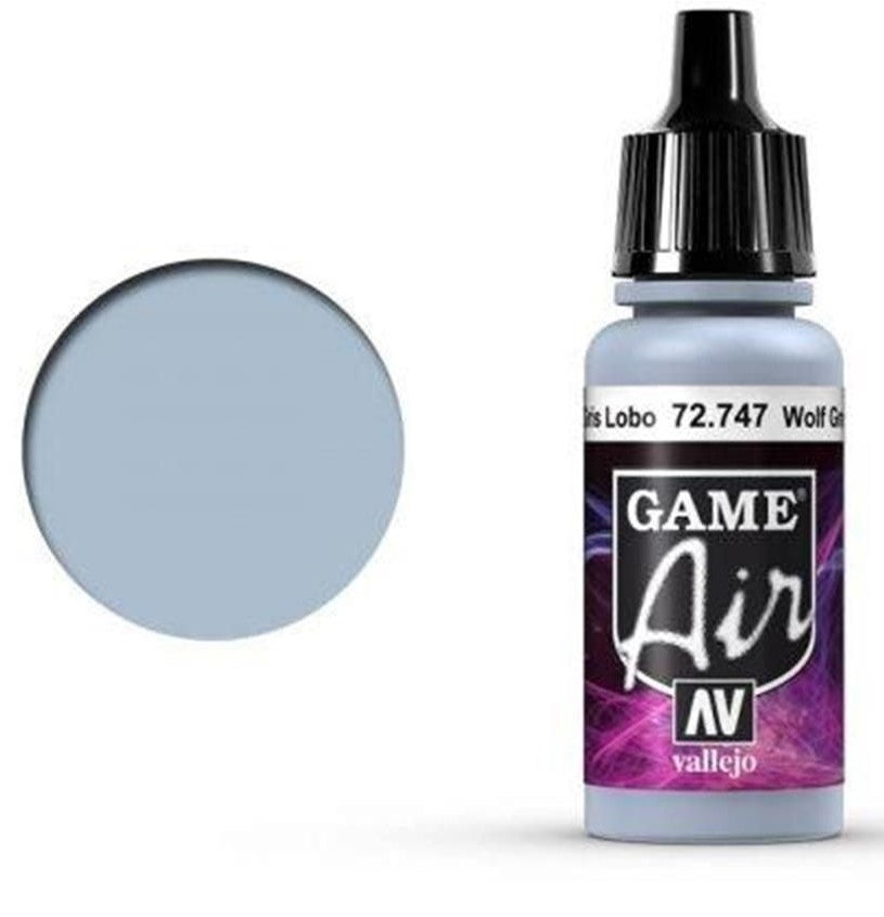 Vallejo GAME AIR 747-17ML. WOLF GREY - Al Masam Stationery LLC Main image