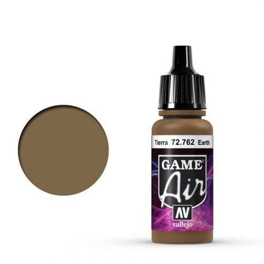 Vallejo GAME AIR 762-17ML. EARTH - Al Masam Stationery LLC Main image