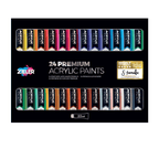 Zeiler 24 PREMIUM ACRYLIC PAINTS 22ML