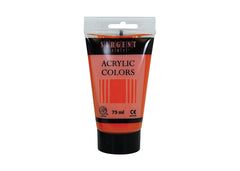 SARGENT ACRYLIC TUBE 75 ML CADMIUM ORANGE HUE - Al Masam Stationery LLC