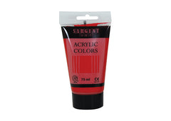 SARGENT ACRYLIC TUBE 75 ML CADMIUM RED HUE - Al Masam Stationery LLC