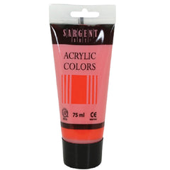 SARGENT ACRYLIC TUBE 75 ML SCARLET LAKE - Al Masam Stationery LLC