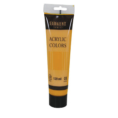 SARGENT ACRYLIC TUBE 120 ML CADMIUM YELLOW MEDIUM - Al Masam Stationery LLC