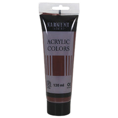 SARGENT ACRYLIC TUBE 120 ML BURNT UMBER - Al Masam Stationery LLC