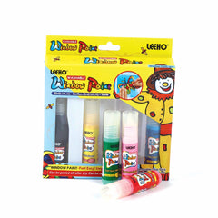 Leeho Window Paint 20ml Set of 5 Colors - Al Masam Stationery LLC