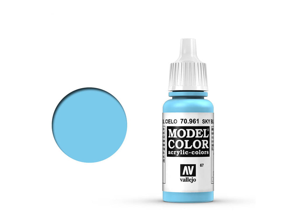 Vallejo 067:MODELCOLOR 961-17ML. SKY BLUE - Al Masam Stationery LLC
