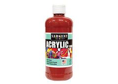 SARGENT ACRYLIC REGULAR 16 OZ / CB RED OXIDE