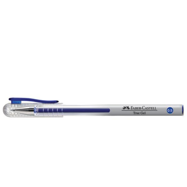 FABER-CASTELL Gel Pen True Gel 0.5mm Blue - Al Masam Stationery LLC