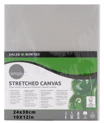 Daler Rowney Simply Stretched Canvas 24*30cm/10*12" - Al Masam Stationery LLC