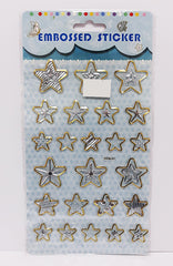 Embossed Stickers Stars - Al Masam Stationery LLC