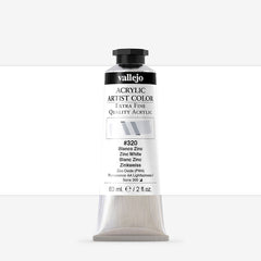 VALLEJO ACRYLIC ARTIST 320: 60 ML. ZINC WHITE - Al Masam Stationery LLC