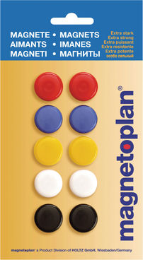 Magnetoplan Magnetic  Signal (On Blister) (Multicolour) - Al Masam Stationery LLC