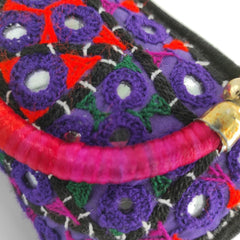 Ahra's Traditional Arts Violet Mirror Bag