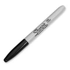 Sharpie Fine Tip Black Ink Permanent Marker 5 Pieces - Al Masam Stationery LLC