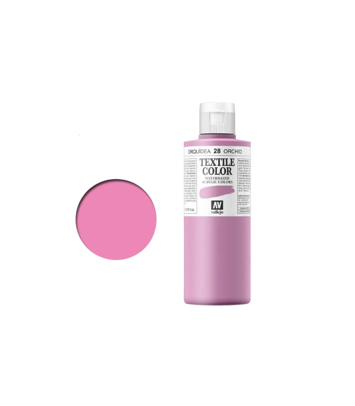 TEXTILE COLOR 28: 200 ML. ORCHID