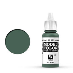 Vallejo 088:MODELCOLOR 895-17ML. GUNSHIP GREEN - Al Masam Stationery LLC