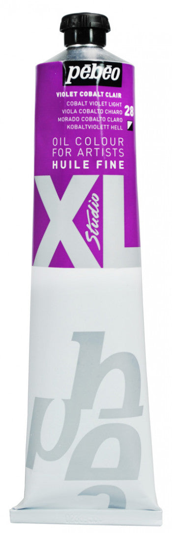 PEBEO XL FINE OIL 200ML COBALT VIOLET LIGHT - Al Masam Stationery LLC Main image