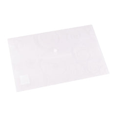 Deli Deco File Bag Snap A4 5C Translucent