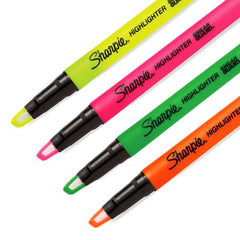 Sharpie Clear View Highlighter Set Of 4 Pieces Multicolour - Al Masam Stationery LLC