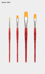 PANART CAMPUS SYNTHETIC FLAT SH BRUSH 521-12 - Al Masam Stationery LLC